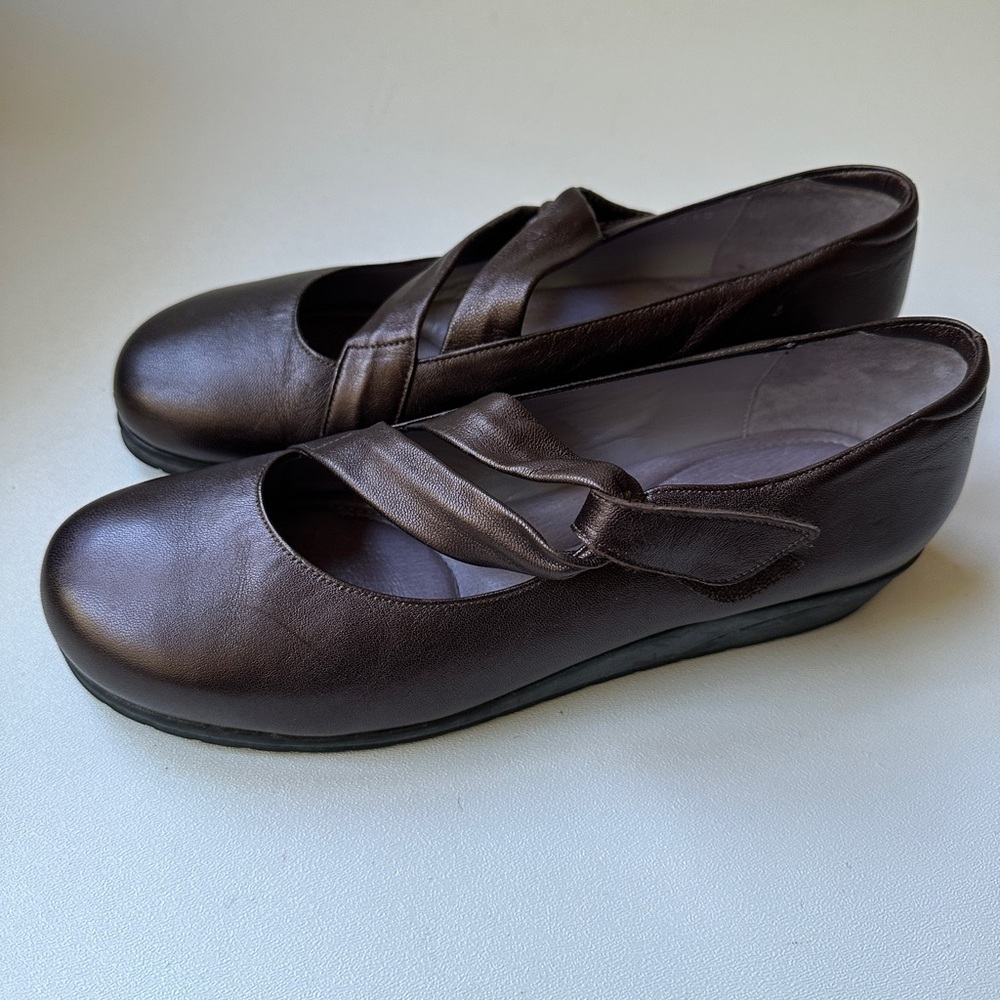 Beautifeel Mary Jane Shoes Brown Size 42